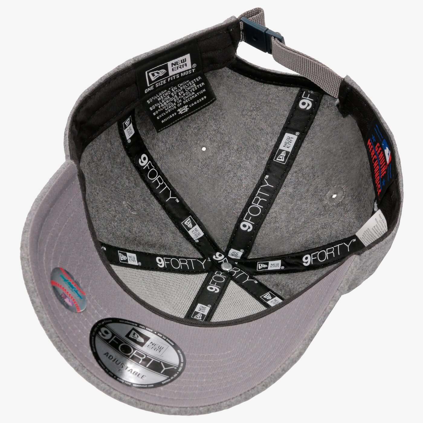 Дамска зимна шапка NEW ERA ЗИМНА ШАПКА WINTER UTLTY MELTON 9FORTY NEYYAN GRANVY 11858480 цвят сив