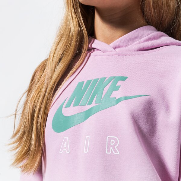 Детски суичър NIKE СУИТЧЪР С КАЧУЛКА AIR cz6234-676 цвят розов