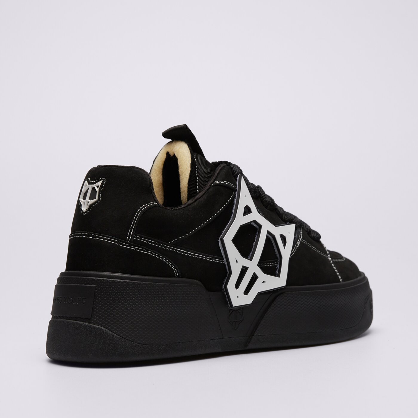 Мъжки маратонки NAKED WOLFE KOSA MIDNIGHT BLACK nwkosamidnightblack цвят черен