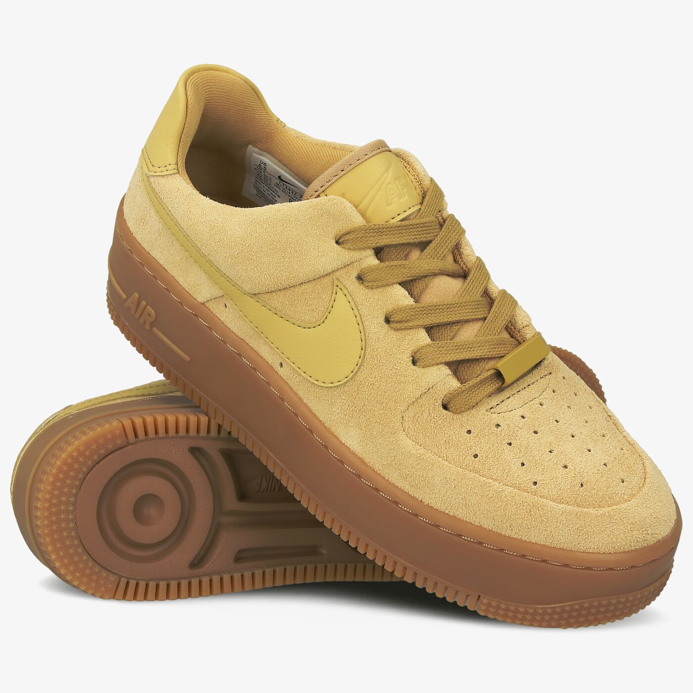 Дамски маратонки NIKE WMNS AF1 LO SAGE ct3432-700 цвят бежов