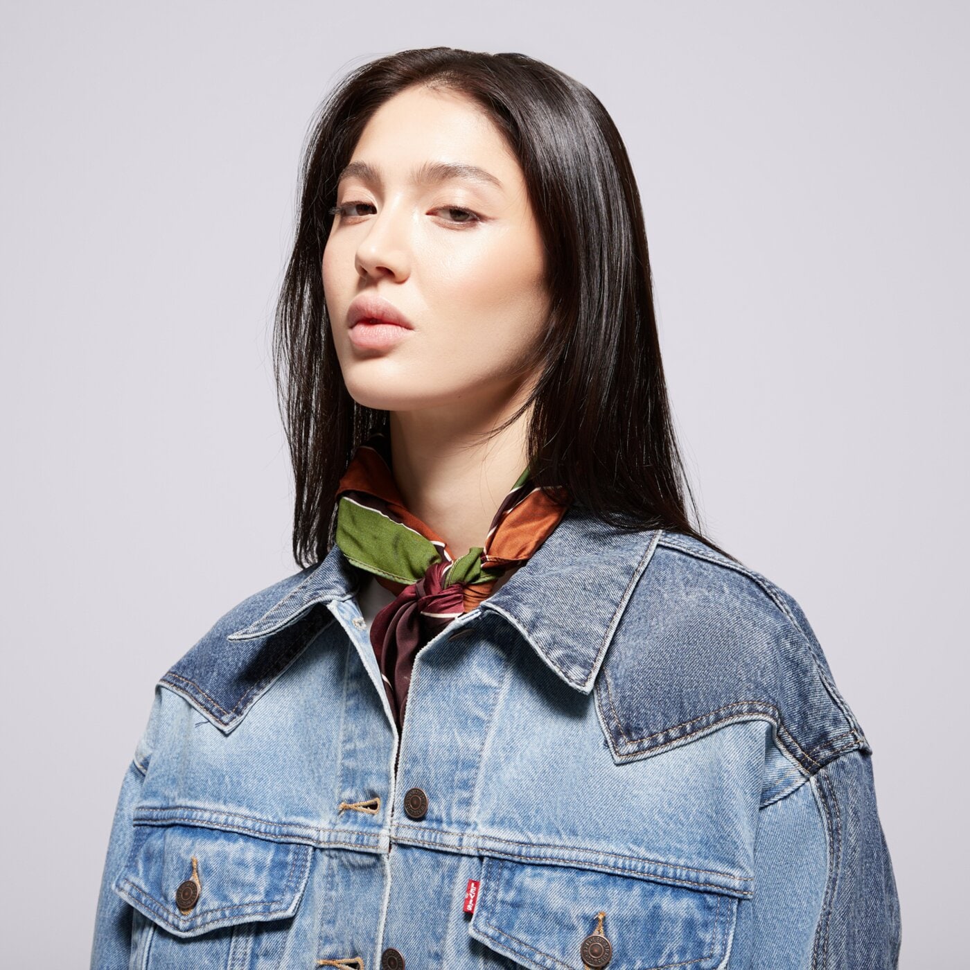 Дамско преходно яке LEVI'S ЯКЕ 90S WESTERN PIECED TRCKR WORN IN 003rs-0000 цвят син