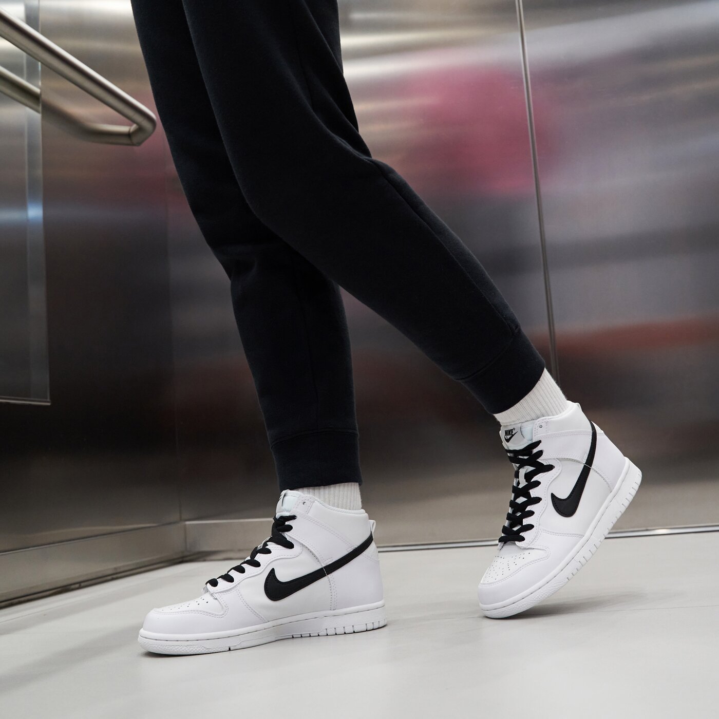 Детски маратонки NIKE DUNK HIGH  db2179-108 цвят бял