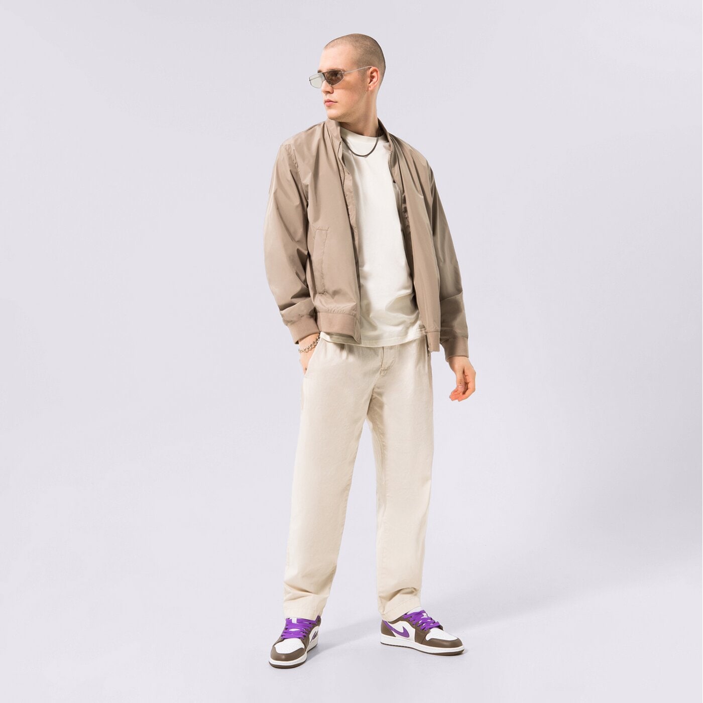 Мъжка тениска ELLESSE ТЕНИСКА AZZINA OFF WHITE smg19603904 цвят бял