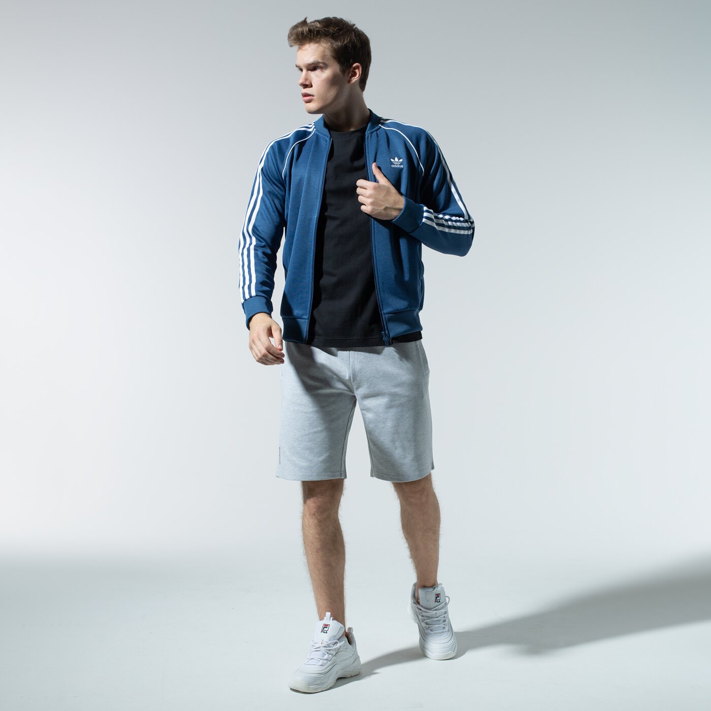 Мъжки къси панталони HAHA66 ШОРТИ ELASTIC SHORTS ha120szm84003 цвят сив