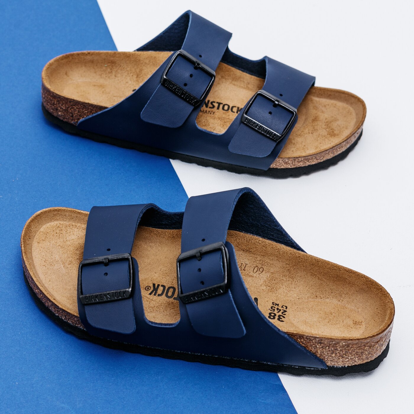 Дамски чехли и сандали BIRKENSTOCK ARIZONA BS 51753 цвят тъмносин