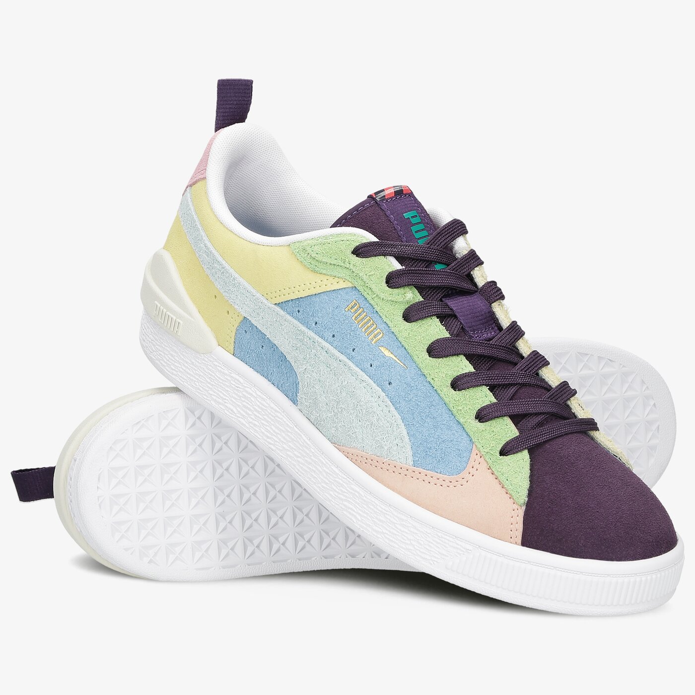 Мъжки маратонки PUMA SUEDE BLOC WTFORMSTRIPE 38118401 цвят многоцветен