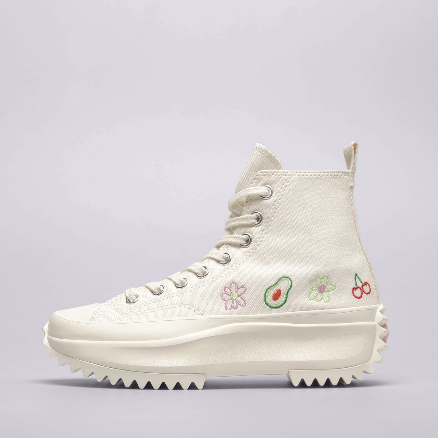 Дамски маратонки CONVERSE RUN STAR HIKE a03560c цвят бял