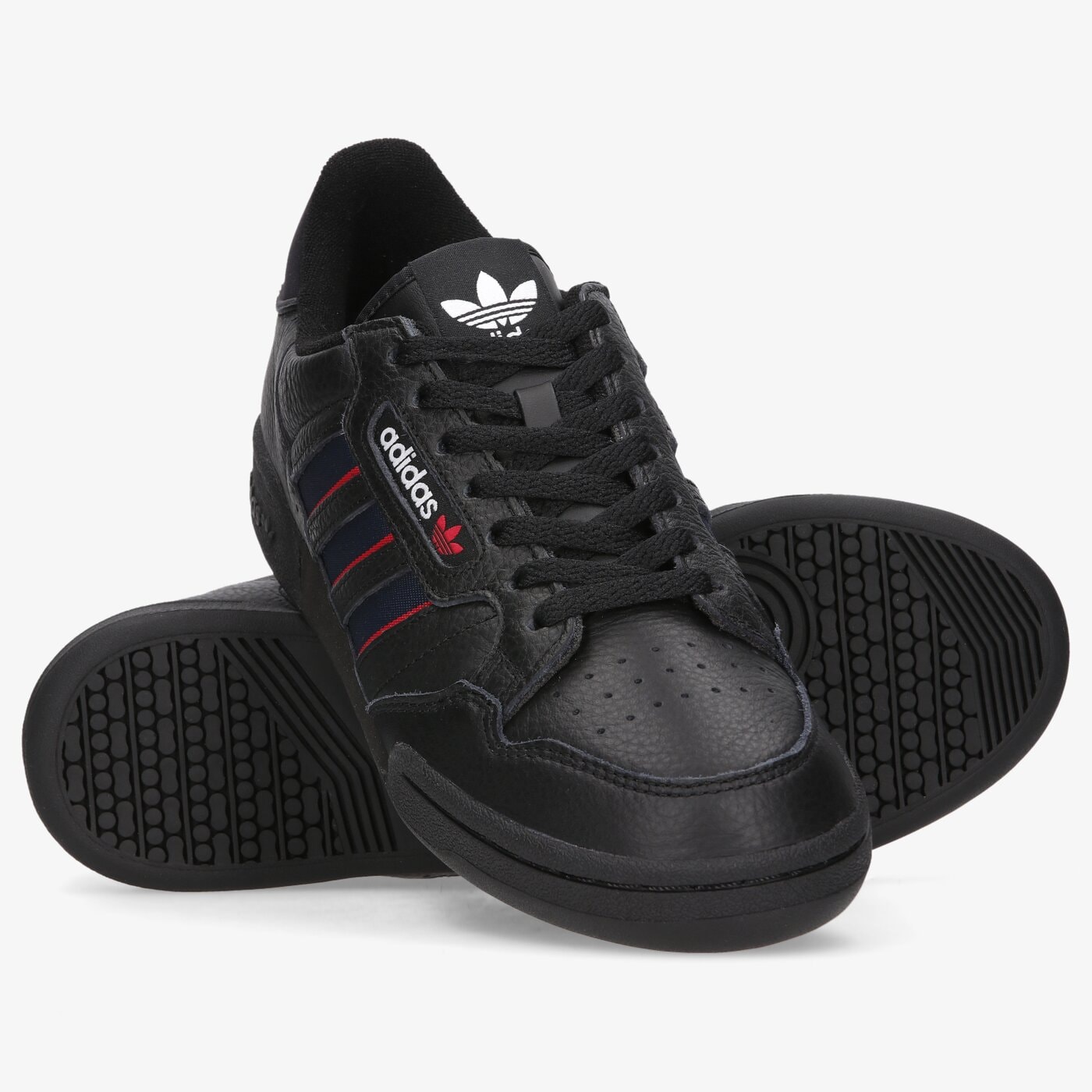 Мъжки маратонки ADIDAS CONTINENTAL 80 STRIPES fx5091 цвят черен