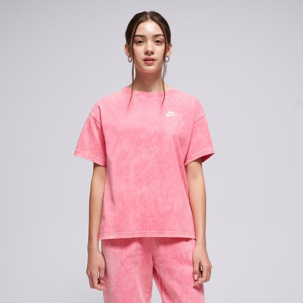Детска тениска NIKE ТЕНИСКА K NSW CLUB WASH TEE GIRL ih3584-684 цвят розов