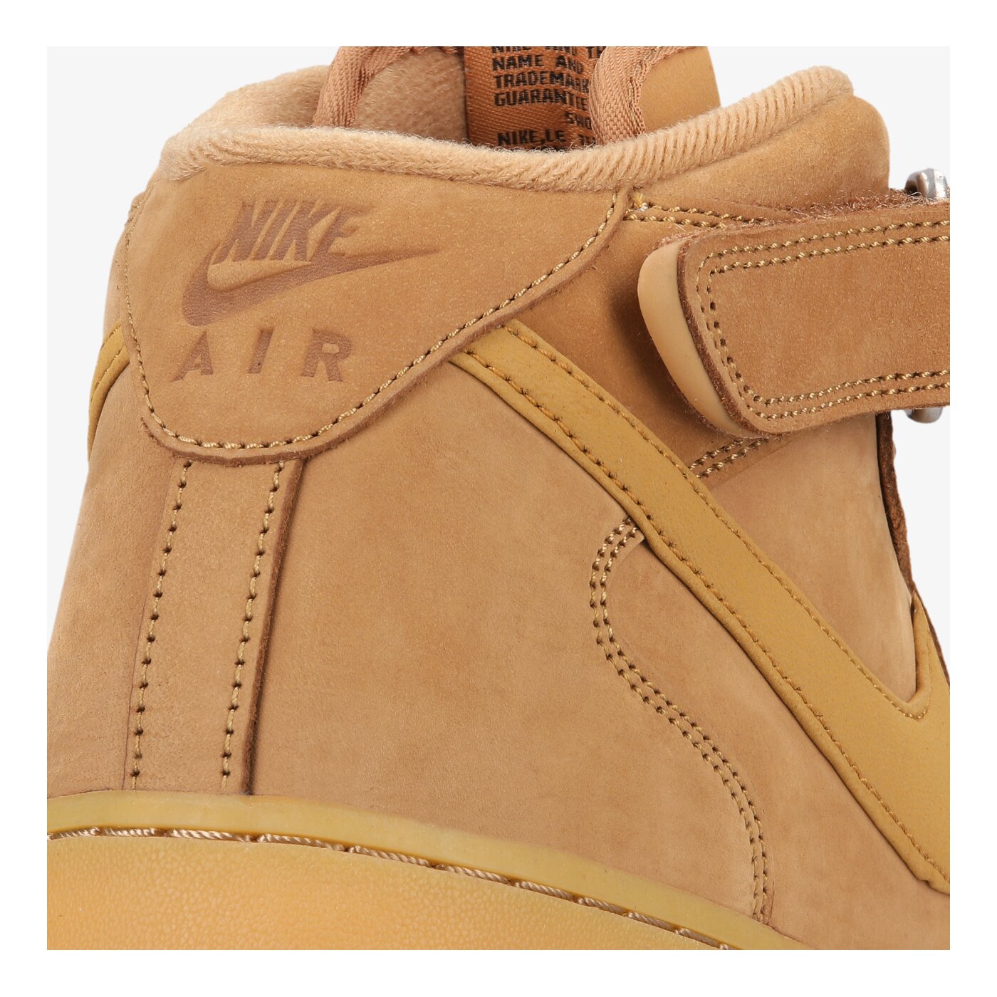 Мъжки маратонки NIKE AIR FORCE 1 MID '07 WB dj9158-200 цвят кафяв