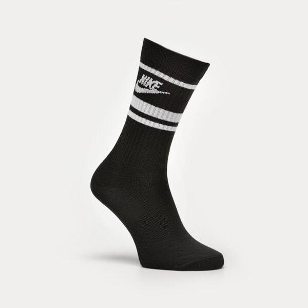 Дамски чорапи NIKE ESSENTIAL STRIPE SOCKS (3 PACKS)  dx5089-010 цвят черен