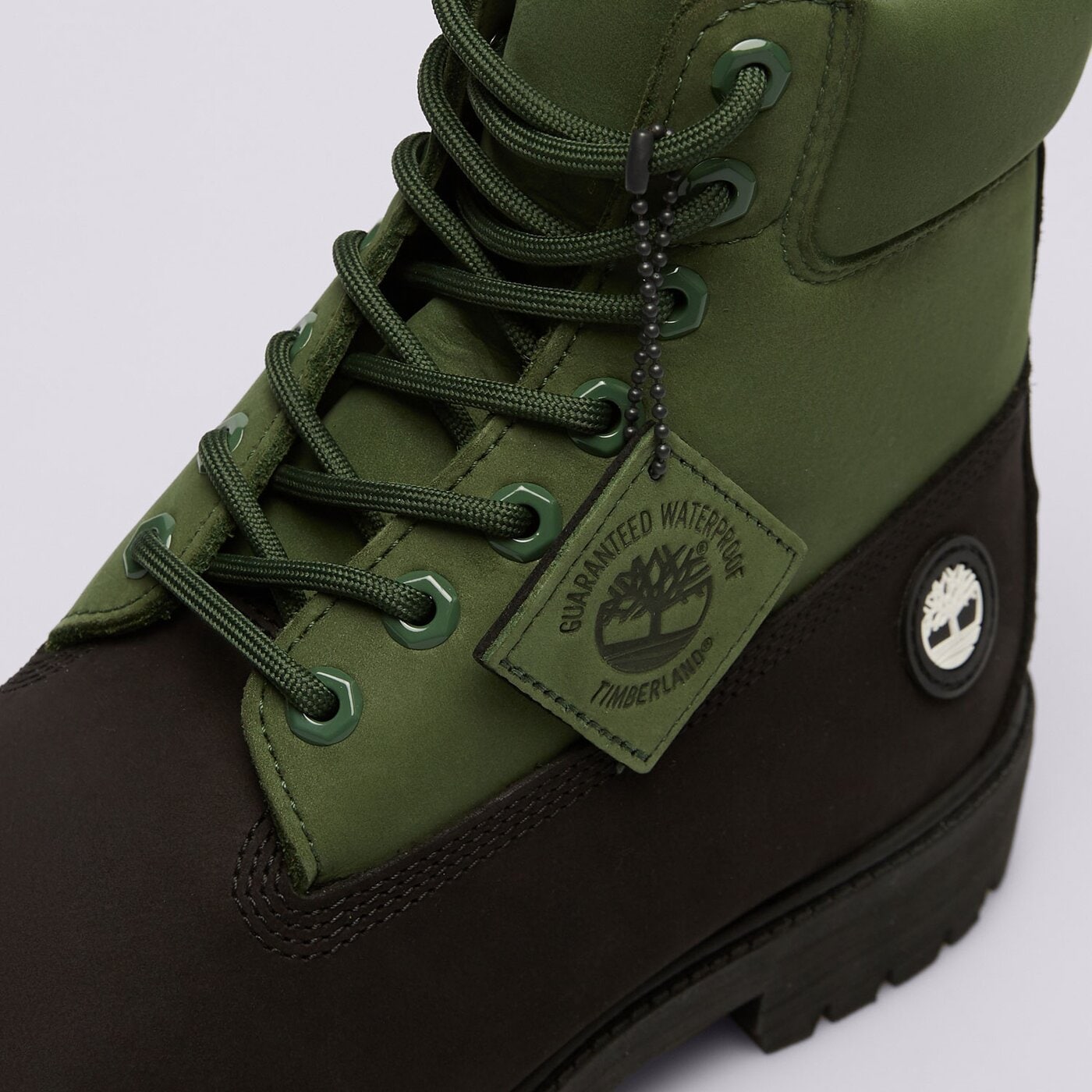 Мъжки зимни обувки TIMBERLAND 6 IN PREMIUM tb0a2p6wejg1 цвят зелен