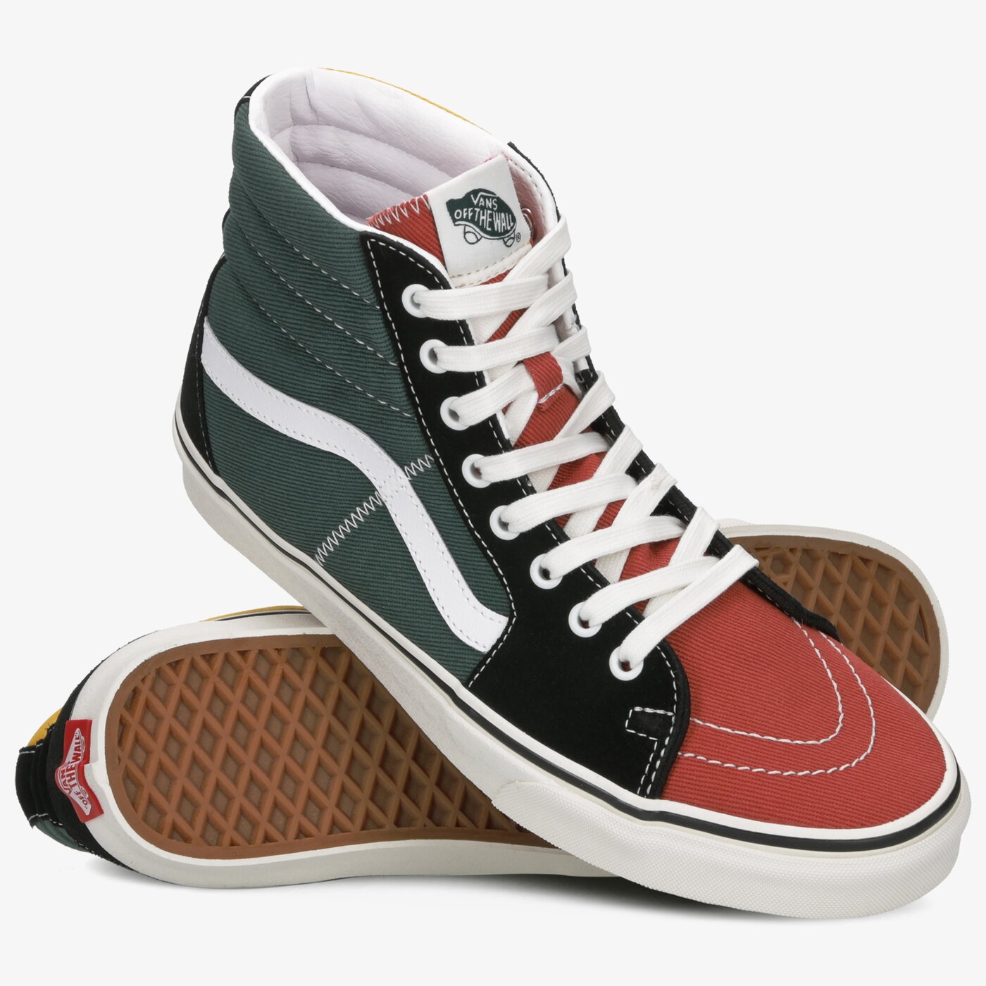 Мъжки маратонки VANS UA SK8-HI  vn0a4bv6v9h1 цвят зелен
