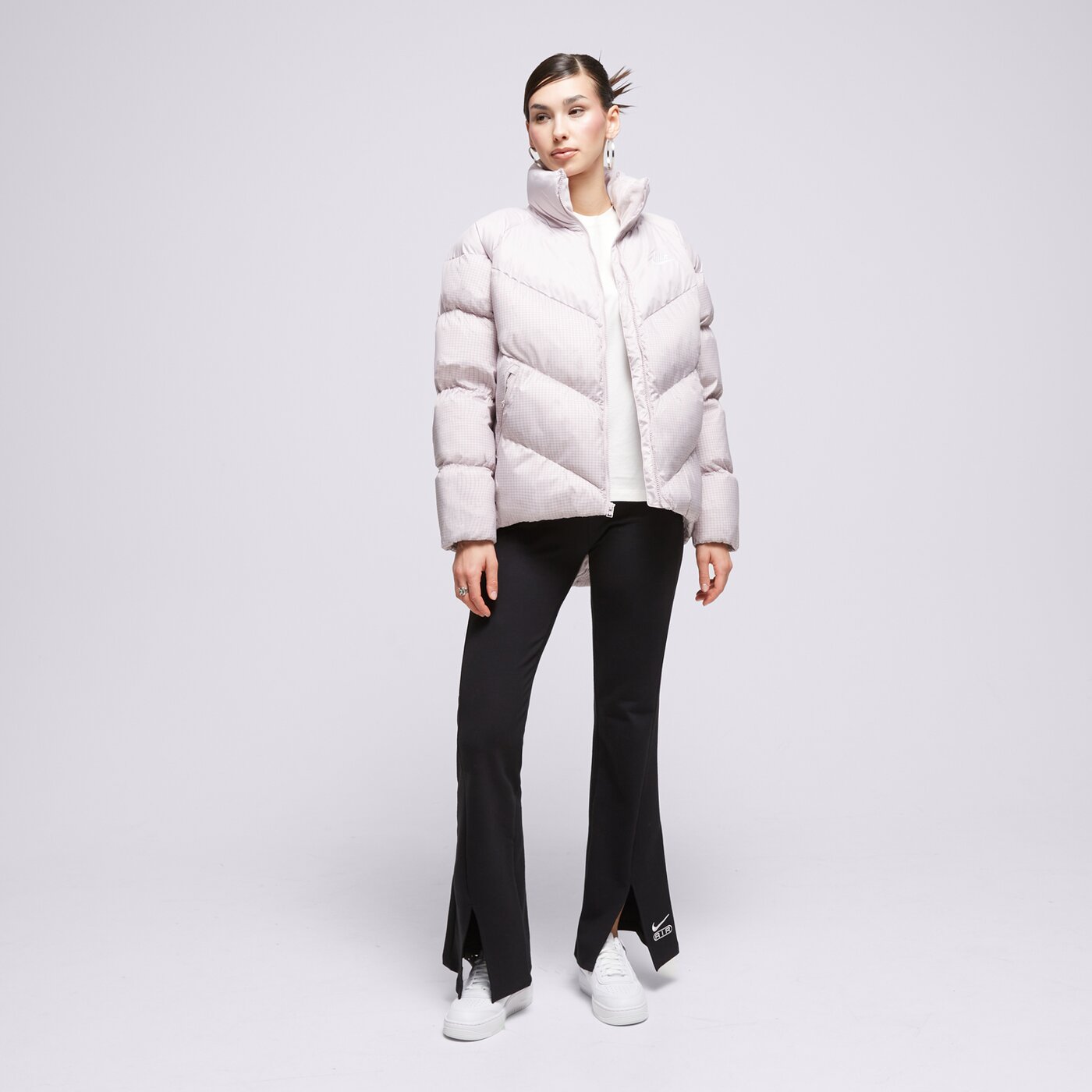 Дамско зимно яке NIKE ЯКЕ ЗИМНО W NSW TF ECDWN GS NK  fb8788-019 цвят сив