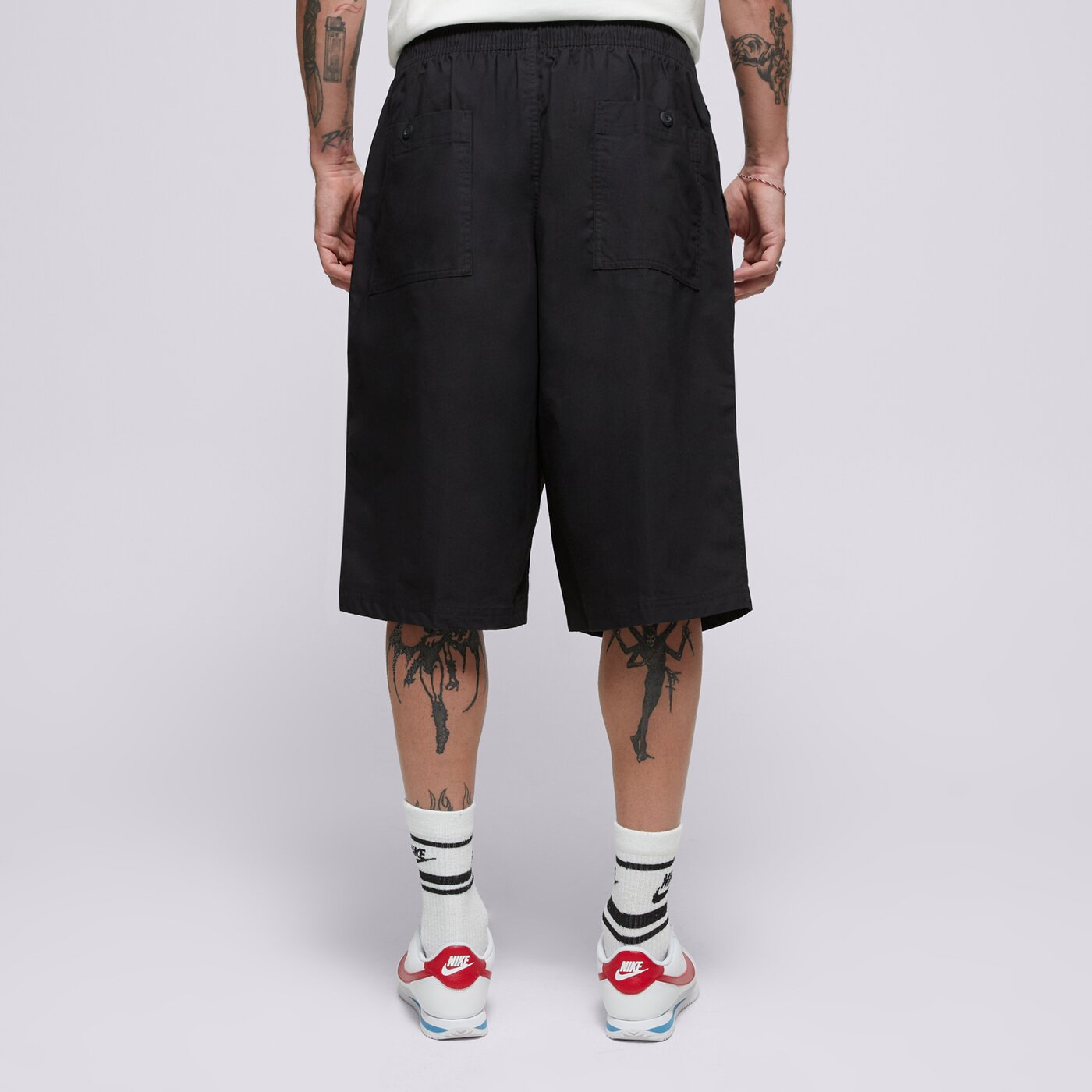 Мъжки къси панталони NIKE ШОРТИ M NK CLUB SEOUL SHORT OS hj2540-010 цвят черен