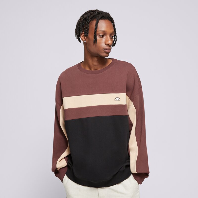 ELLESSE СУИТЧЪР ANDORA SWEATSHIRT BRWN/BLK