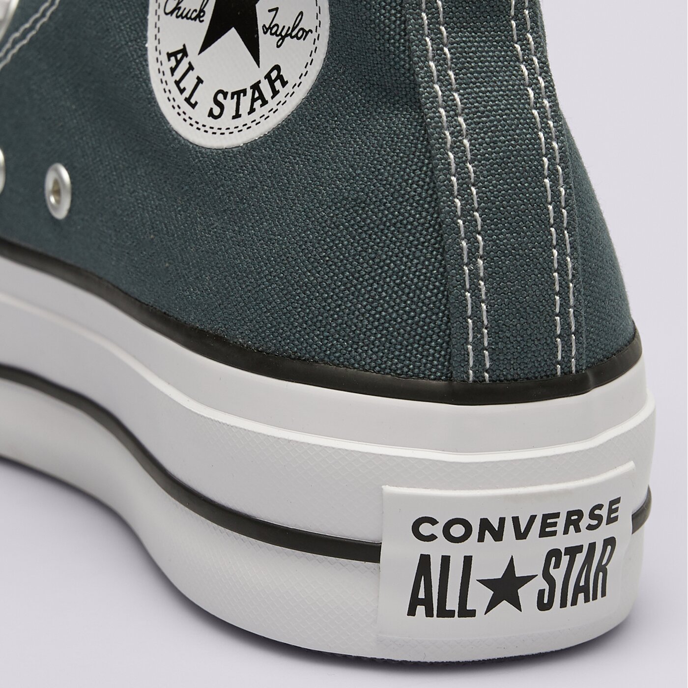 Дамски маратонки CONVERSE CHUCK TAYLOR ALL STAR LIFT a12596c цвят зелен