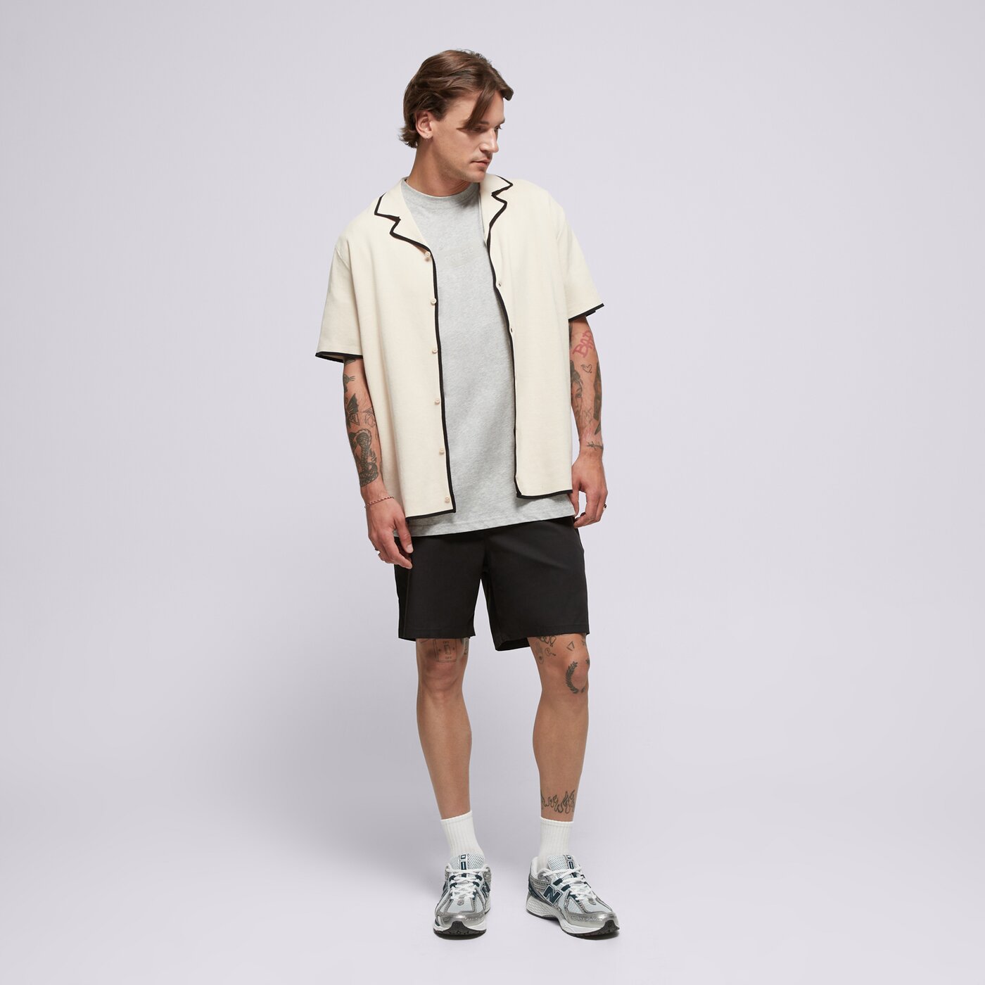 Мъжки къси панталони NEW BALANCE ШОРТИ ATHLETICS STANDARD SHORT 7" ms51583bk цвят черен