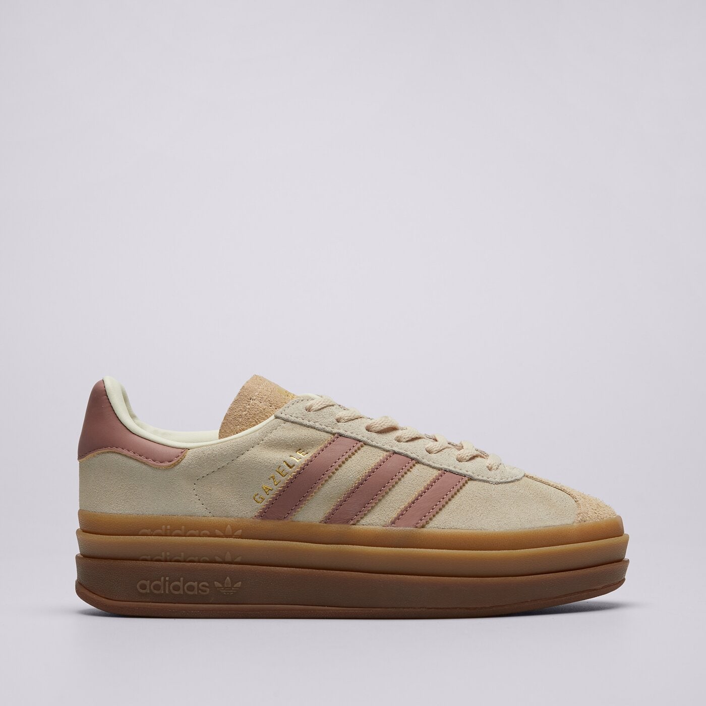 Дамски маратонки ADIDAS GAZELLE BOLD W js3893 цвят бежов
