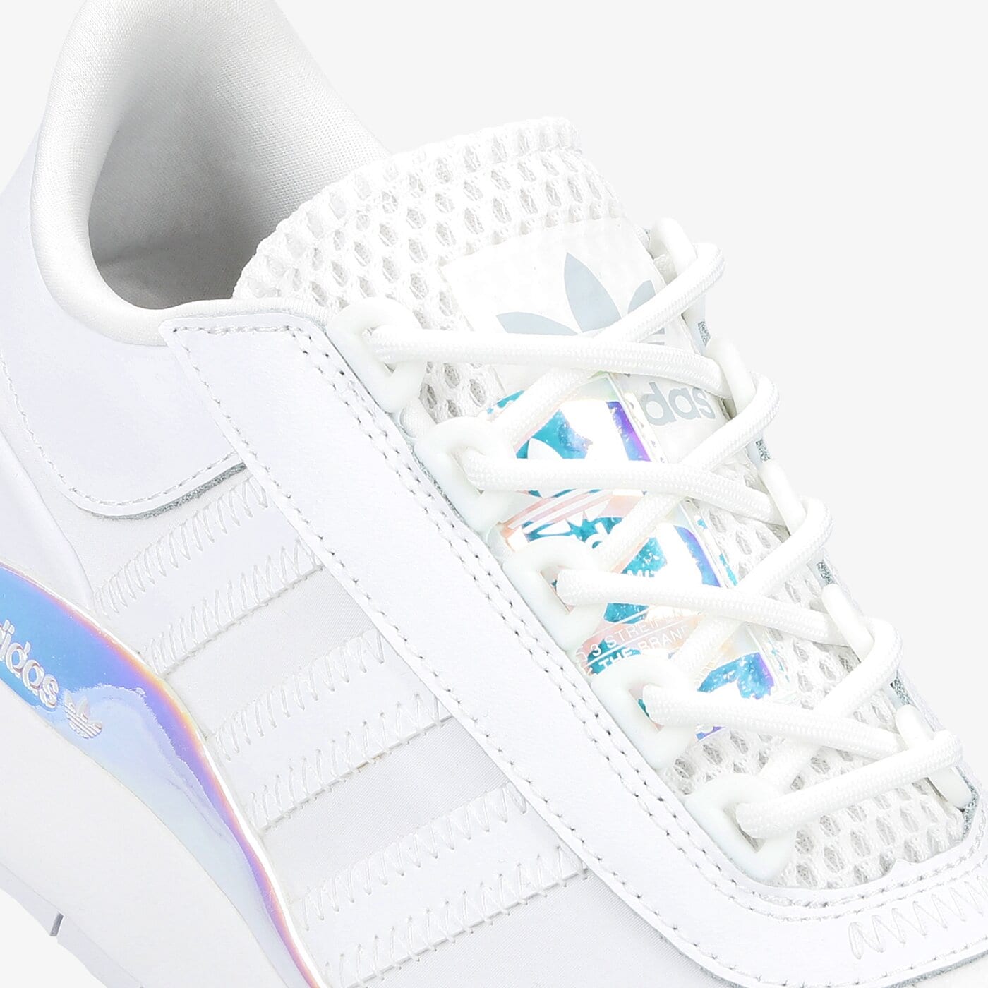 Дамски маратонки ADIDAS SL FASHION W fu7212 цвят бял