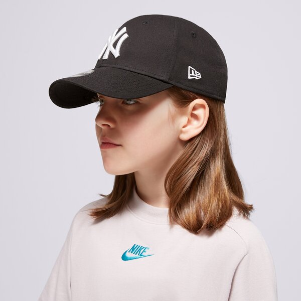 Детска шапка с козирка NEW ERA ШАПКА KIDS LE 940® NYY NEW YORK YANKEES BLKWHI 10879076 цвят черен