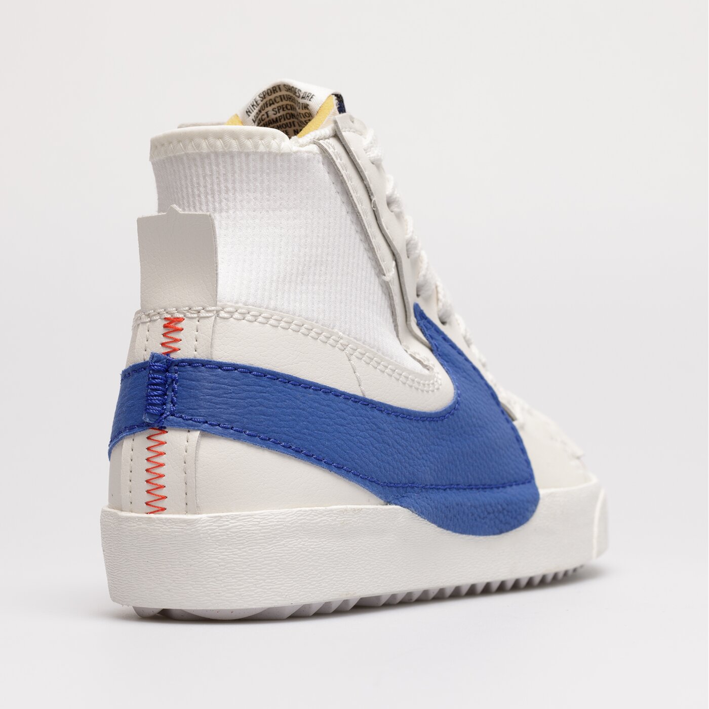 Мъжки маратонки NIKE BLAZER MID 77 JUMBO FIBER  dr9868002 цвят бял