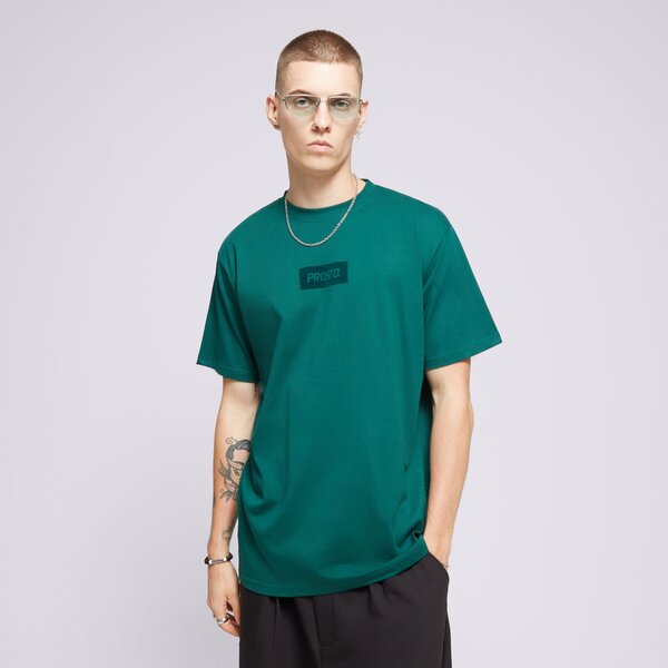 Мъжка тениска PROSTO  ТЕНИСКА CLOSS GREEN kl241mtee1222 цвят зелен