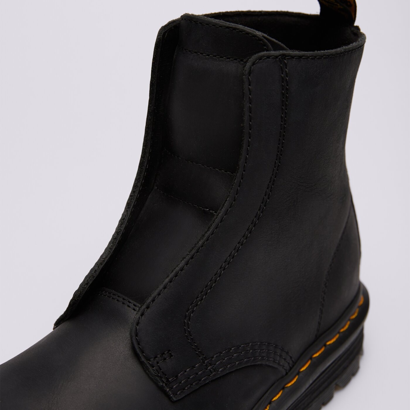 Дамски боти DR.MARTENS ZEBZAG LACELESS BOOT  42653001 цвят черен