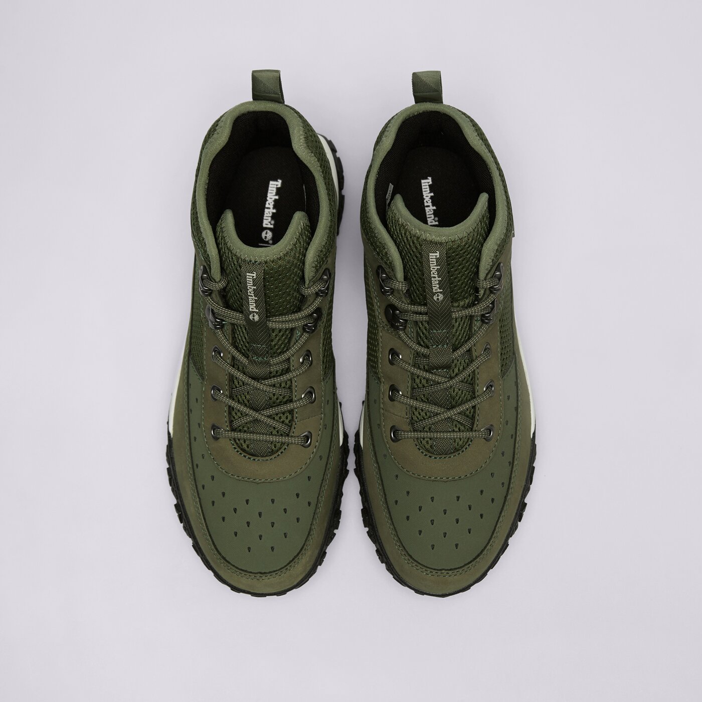 Детски зимни обувки TIMBERLAND GS MOTION 6 LTHR SUPER OX tb0a67rma581 цвят зелен