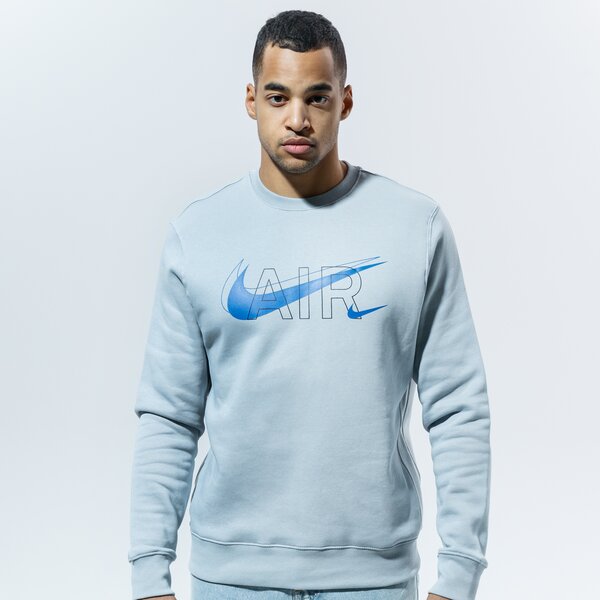 Мъжки суичър NIKE СУИТЧЪР M NSW CREW PRNT PACK BB dd9699-077 цвят сив