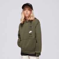NIKE СУИТЧЪР С КАЧУЛКА K NSW CLUB FLC HDY MLOGO BOY