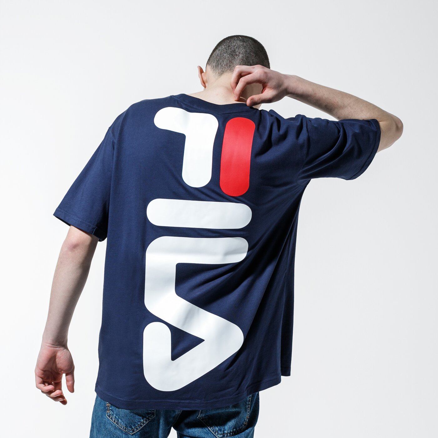 Мъжка тениска FILA ТЕНИСКА BENDER TEE 687484170 цвят тъмносин