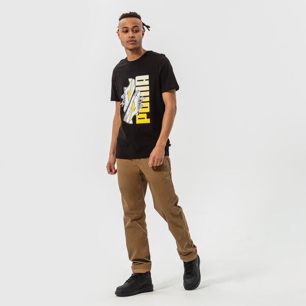 Мъжка тениска PUMA ТЕНИСКА SNEAKER GRAPHIC TEE 84856701 цвят черен