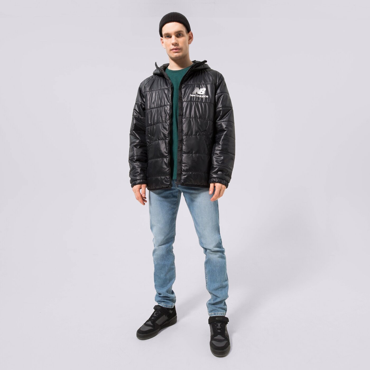 Мъжко зимно яке NEW BALANCE ЯКЕ ЗИМНО NB ATHLETICS WINTERIZED mj13513bk цвят черен