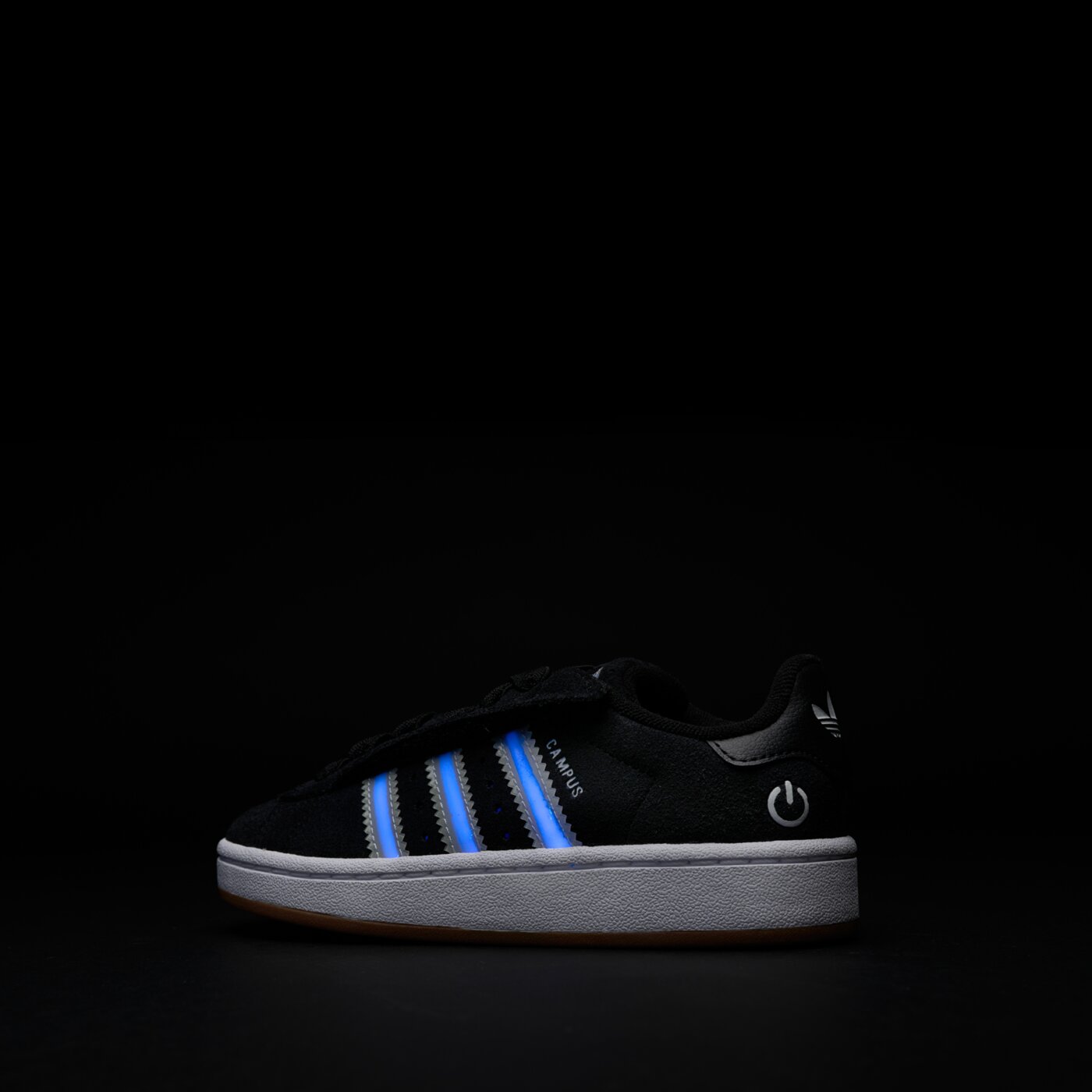 Детски маратонки ADIDAS CAMPUS 00S LED LIGHTS CF EL C js1277 цвят черен