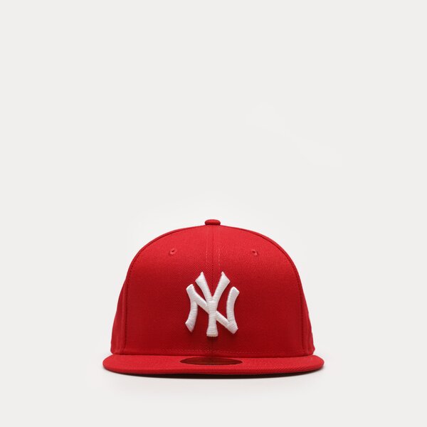 Дамска шапка с козирка NEW ERA ШАПКА 5950 NYY RED MLB BASIC NY YANKEES 10011573 цвят червен