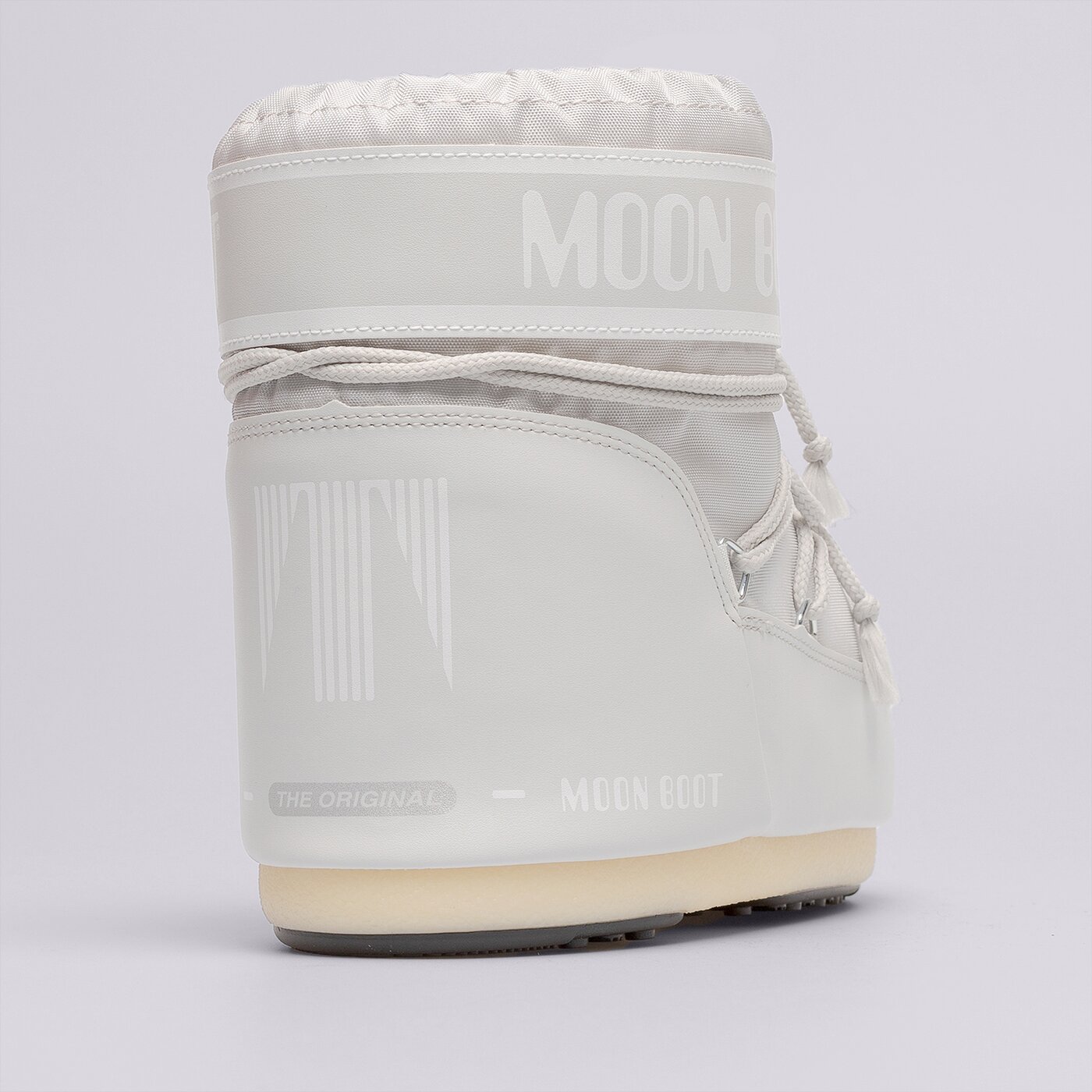 Дамски кежуал MOON BOOT ICON LOW NYLON 14093400012 цвят сив