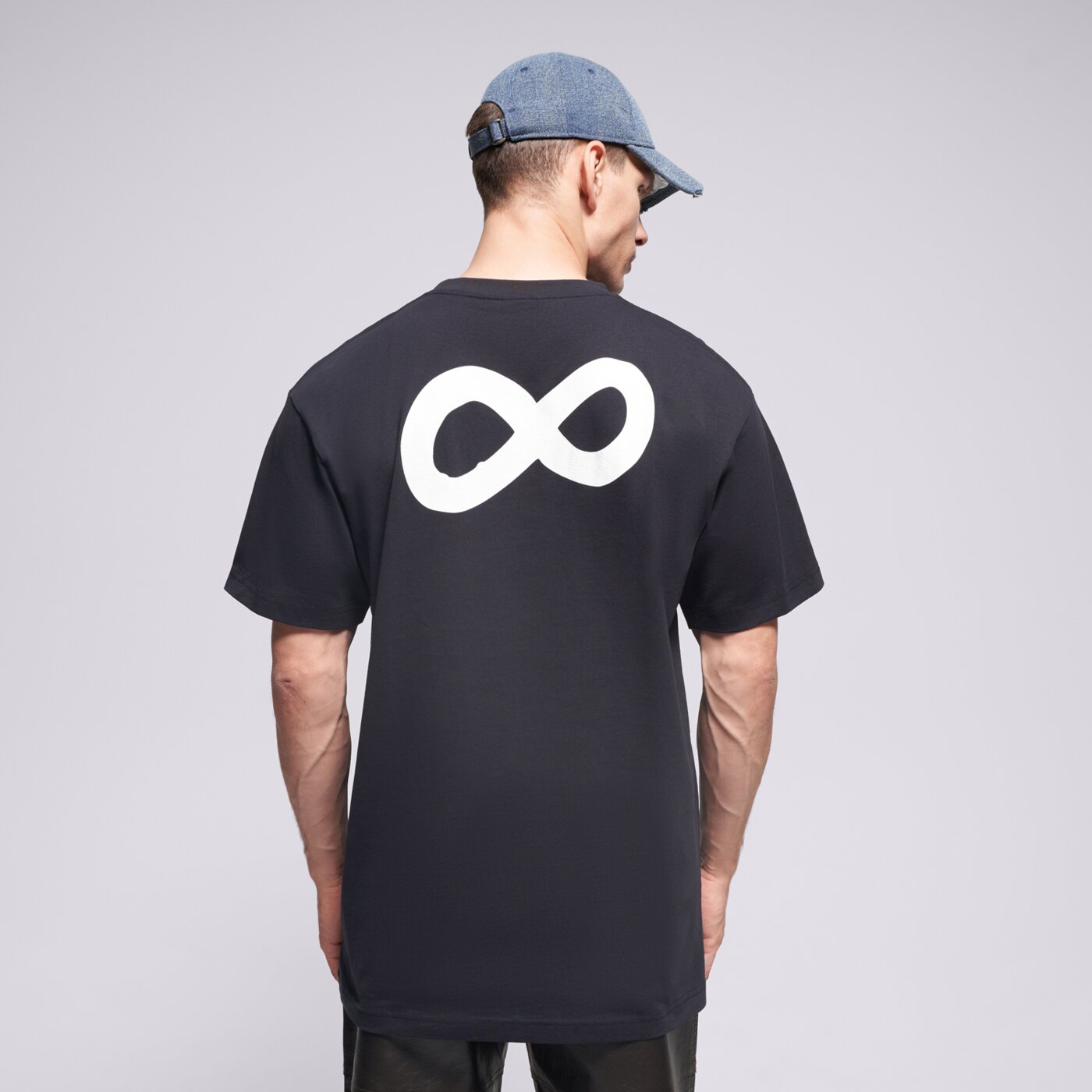 Мъжка тениска PROSTO ТЕНИСКА INFINITY D BLACK kl252mtee1172 цвят черен