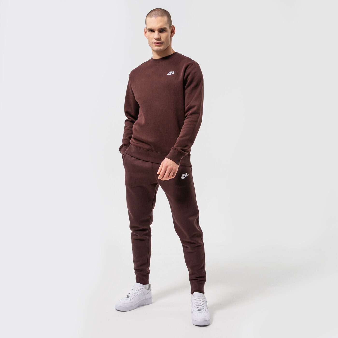 Мъжки панталони NIKE ПАНТАЛОНИ SPORTSWEAR CLUB FLEECE bv2671-203 цвят бордо