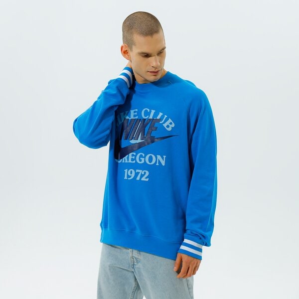 Мъжки суичър NIKE СУИТЧЪР M NSW TREND FT CREW dd6165-435 цвят син
