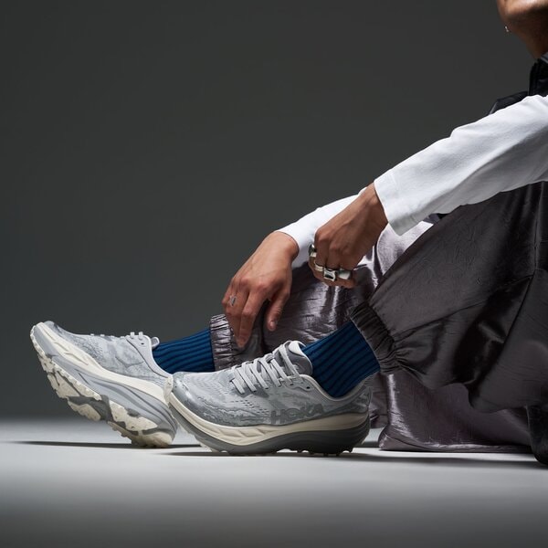 Мъжки маратонки за бягане HOKA STINSON 7 1141530slbs цвят сив