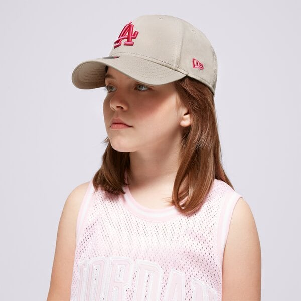 Детска шапка с козирка NEW ERA ШАПКА KIDS LE 940 LA DODGERS LOS ANGELES DODGERS 60503649 цвят бежов