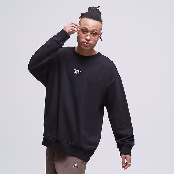 Мъжки суичър REEBOK СУИТЧЪР CL SV CREW hs7145 цвят черен