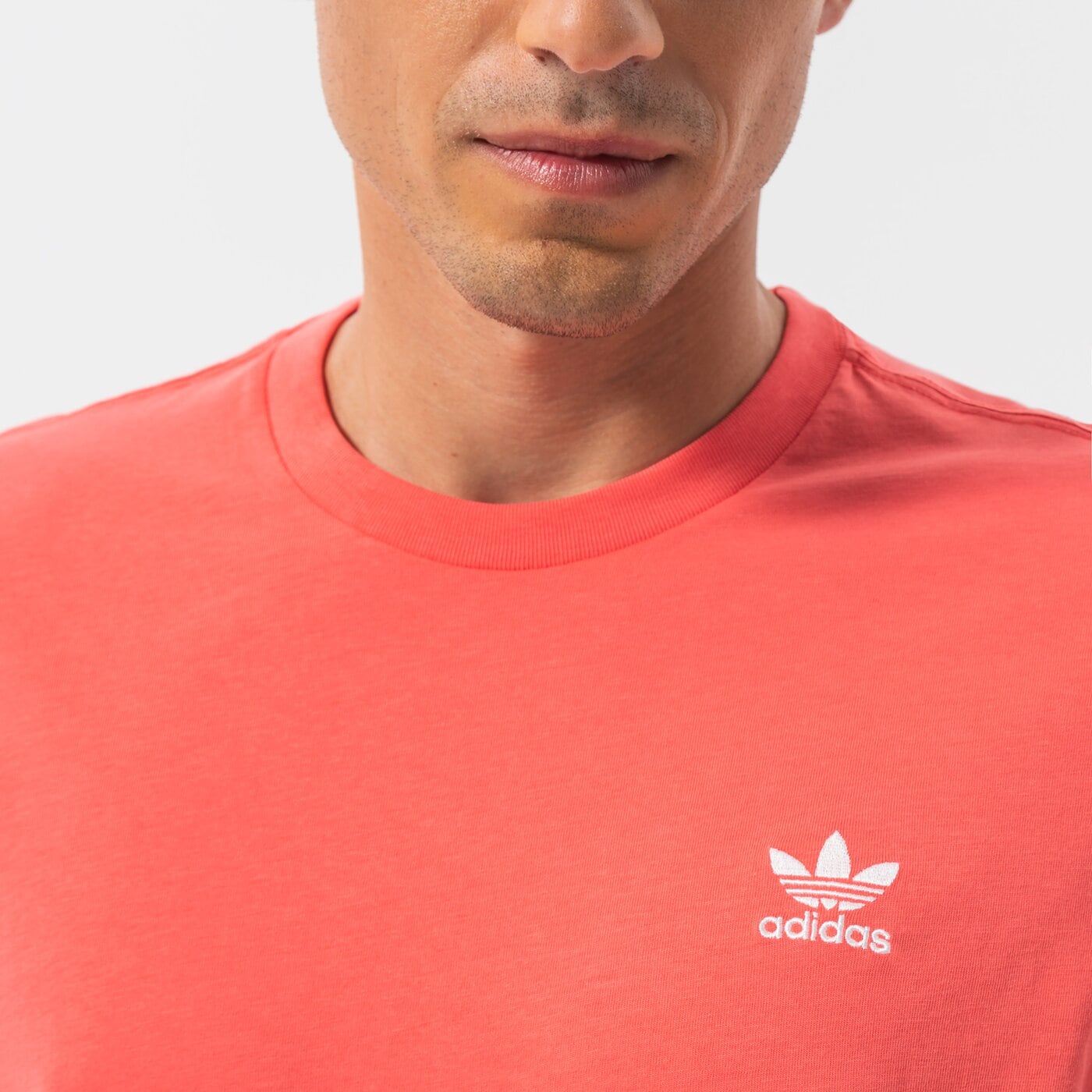 Мъжка тениска ADIDAS ТЕНИСКА ESSENTIAL TEE he9441 цвят розов