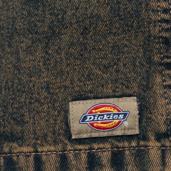 Дамски къси панталони DICKIES ШОРТИ CARPENTER DENIM JORT W dk0a4z85k581 цвят сив