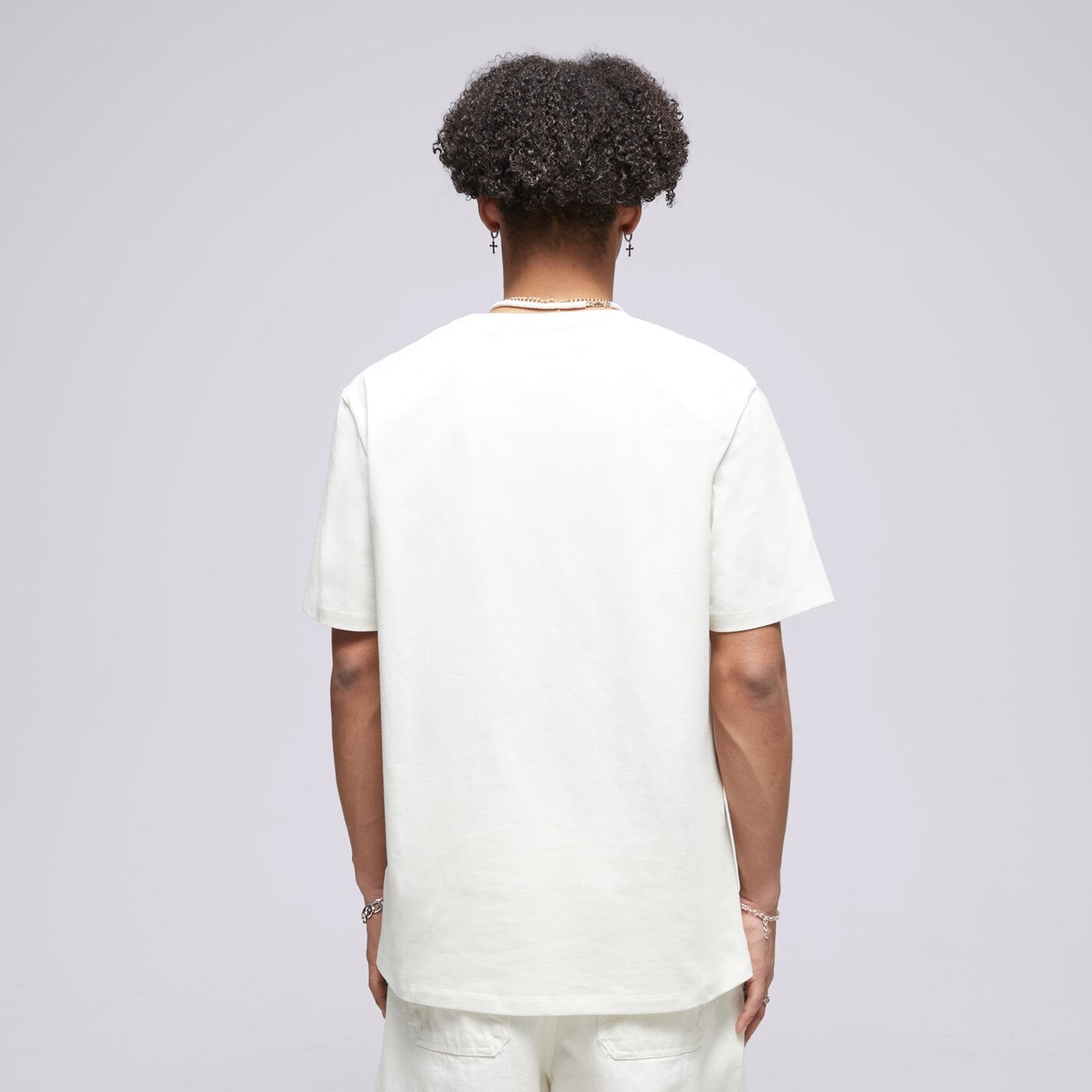 Мъжка тениска TIMBERLAND ТЕНИСКА SMALL LOGO PRINT TEE tb0a5qqtcm91 цвят бял