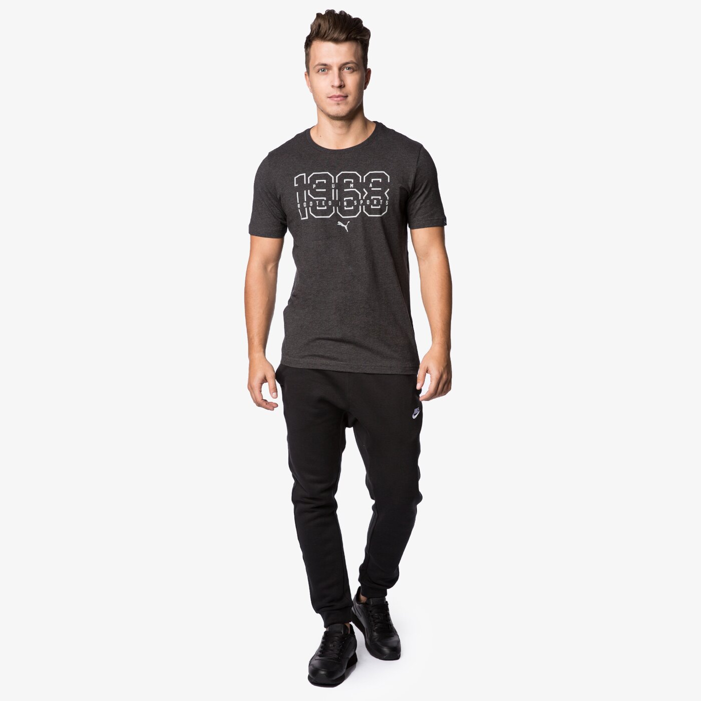 Мъжки панталони NIKE ПАНТАЛОНИ M NSW JOGGER FLC CLUB 804408010 цвят черен