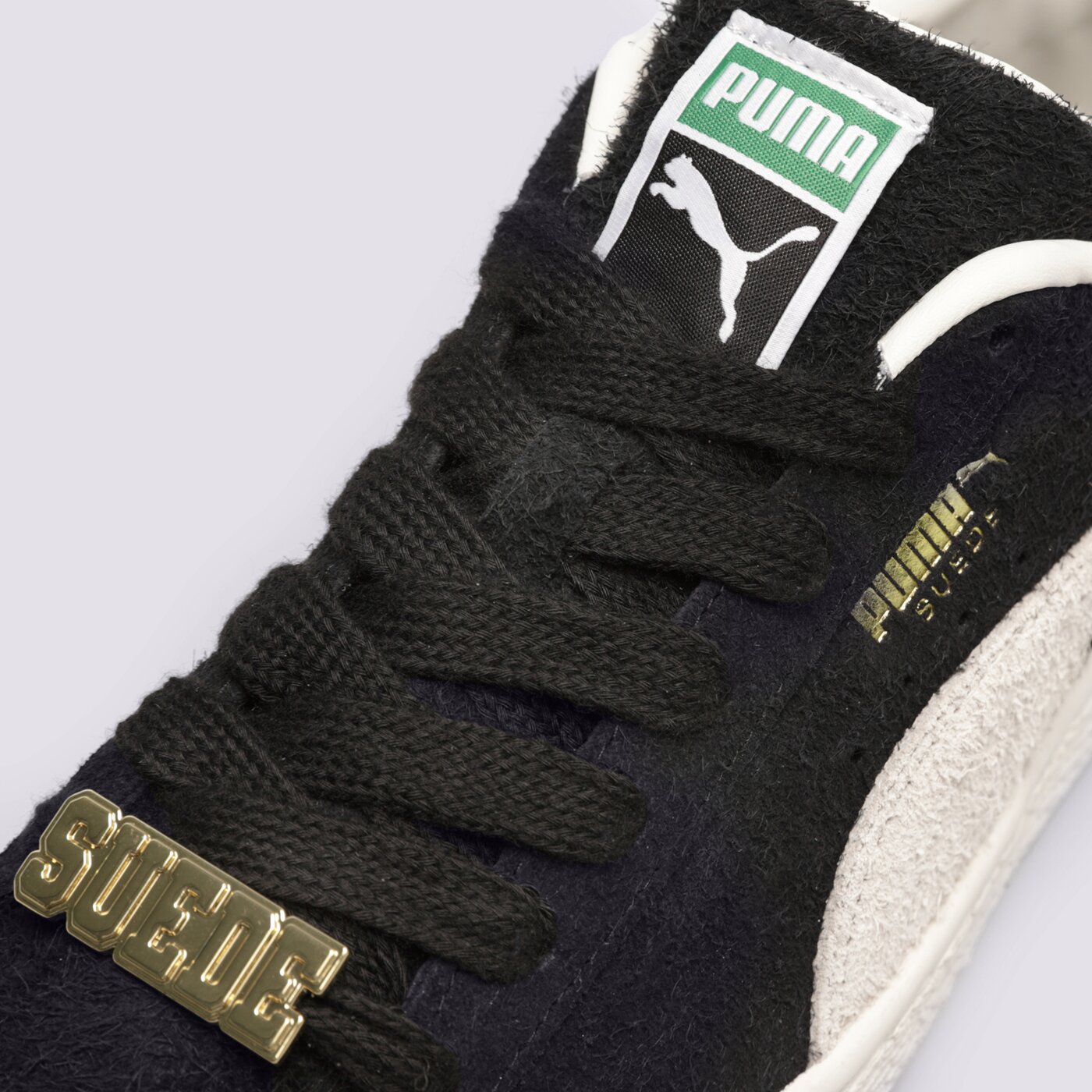 Мъжки маратонки PUMA SUEDE FAT LACE 39316703 цвят черен