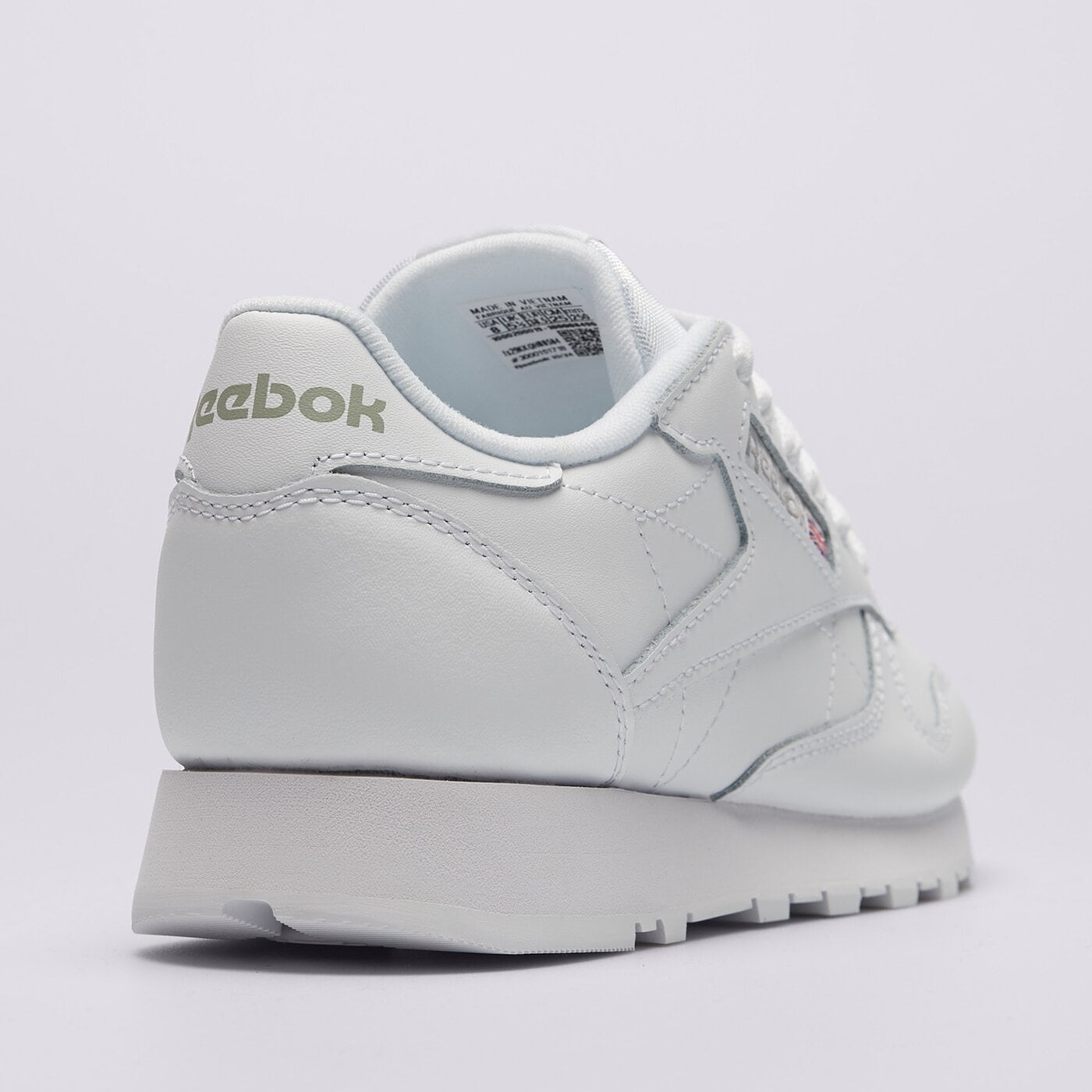 Дамски маратонки REEBOK CLASSIC LEATHER 100008496 цвят бял