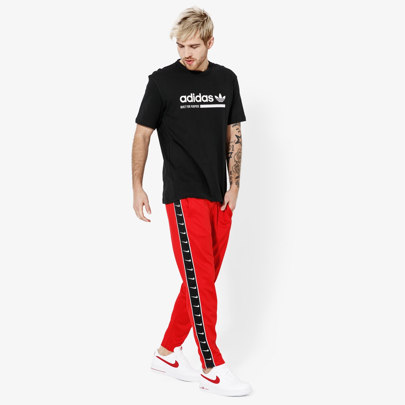 Мъжки панталони NIKE ПАНТАЛОНИ M NSW HBR PANT PK STMT SPORTSWEAR ar3142-657 цвят червен